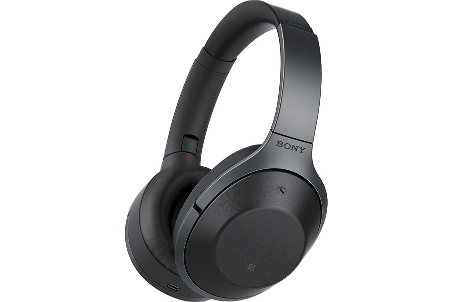 Sony Premium ruído, fone de ouvido sem fio Bluetooth, preto