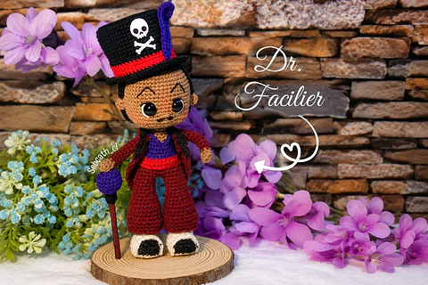 Amigurumi Sr. Facilier