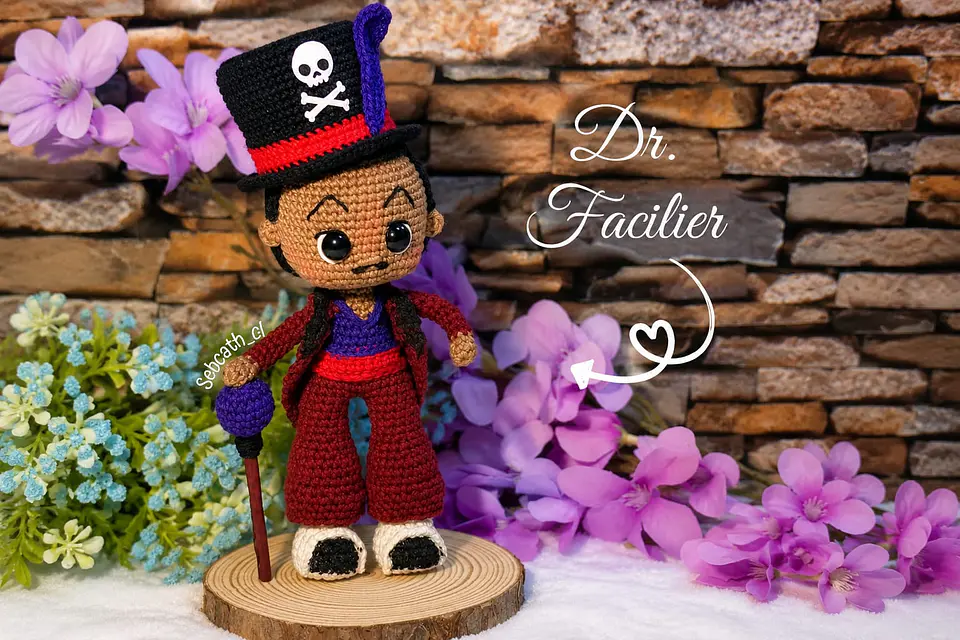 Amigurumi Sr. Facilier 1