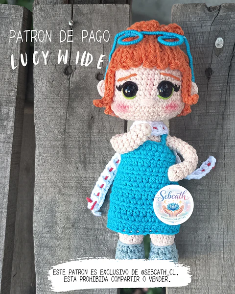 Patrón Digital – Lucy Wilde Amigurumi