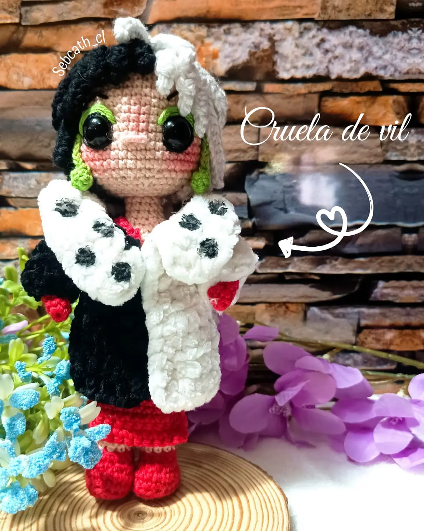 Cruela de Vil - Amigurumi  1