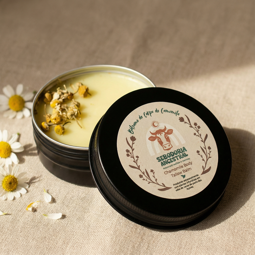 Bálsamo de Corpo de Sebo Bovino & Camomila 1