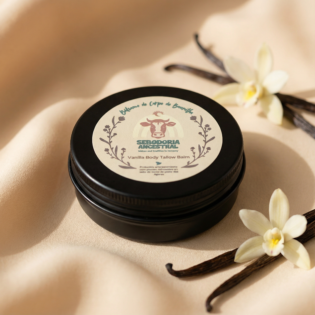 Bálsamo de Corpo de Sebo Bovino & Baunilha 2