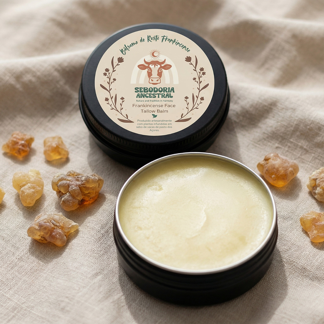 Bálsamo de Rosto de Sebo Bovino & Frankincense 1