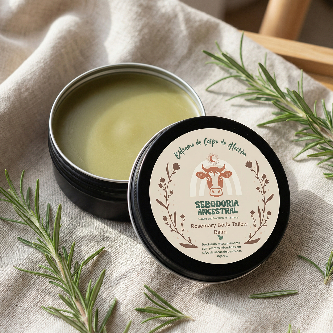 Bálsamo de Corpo de Sebo Bovino & Alecrim 1