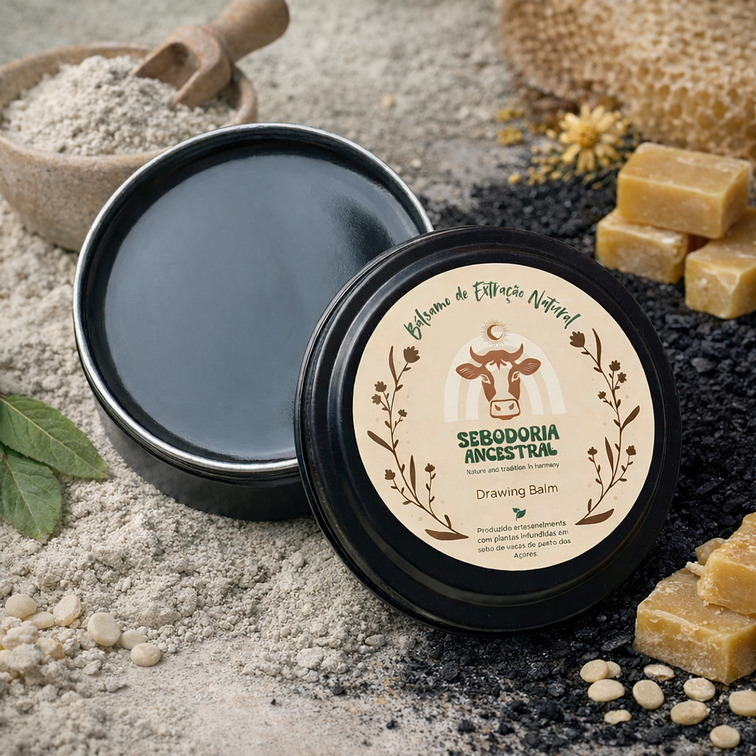 Bálsamo de Extração Natural (Drawing Balm) 1