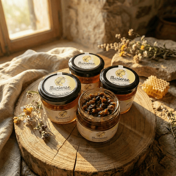 Mel com Pão de Abelha dos Açores 1