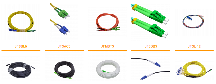 Jumper, Pigtail, Fibra óptica