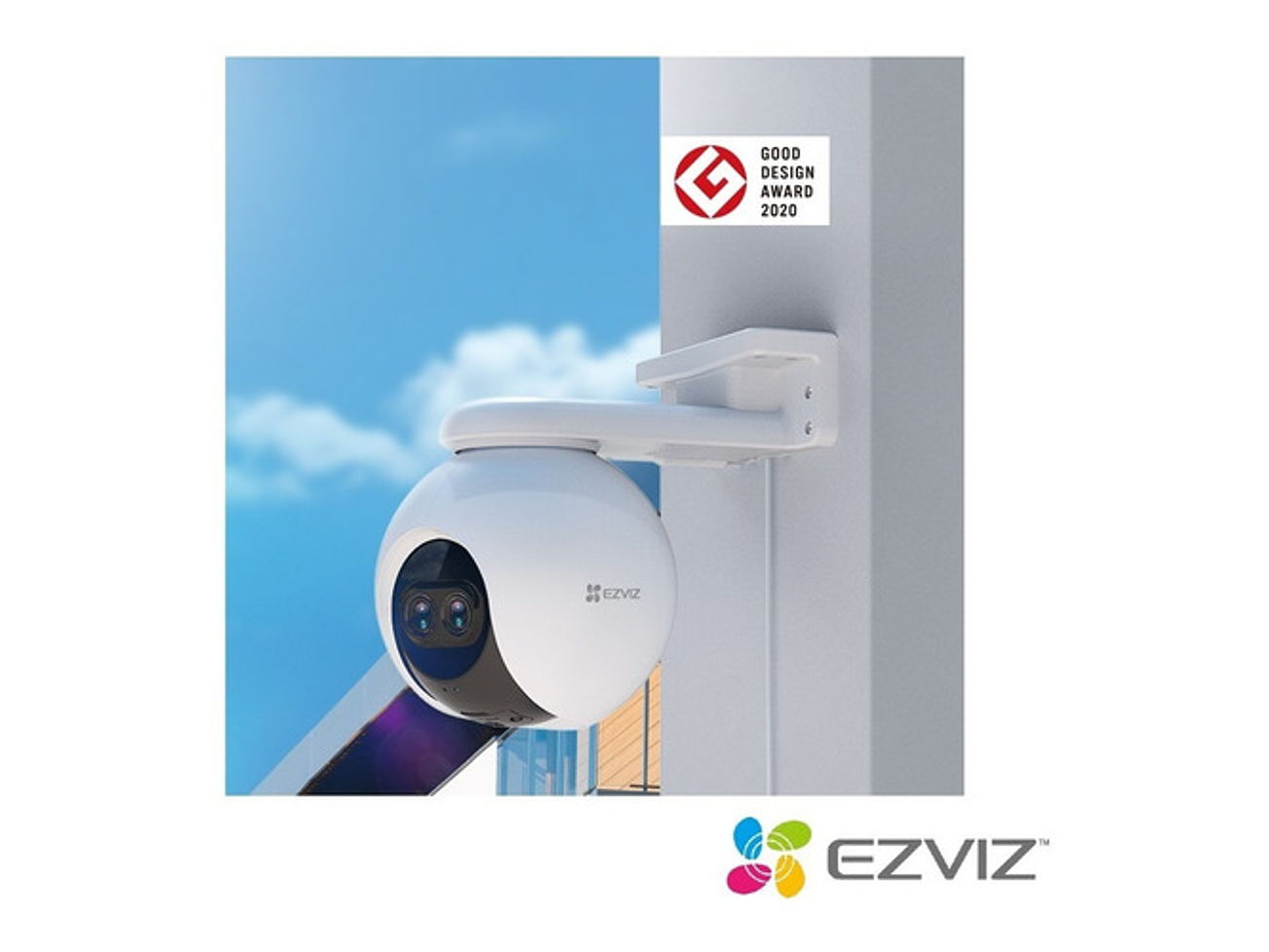 Camara Ip Ptz Ezviz C8pf 360º 2mp Doble Lente Audio Ai Ir30m 4