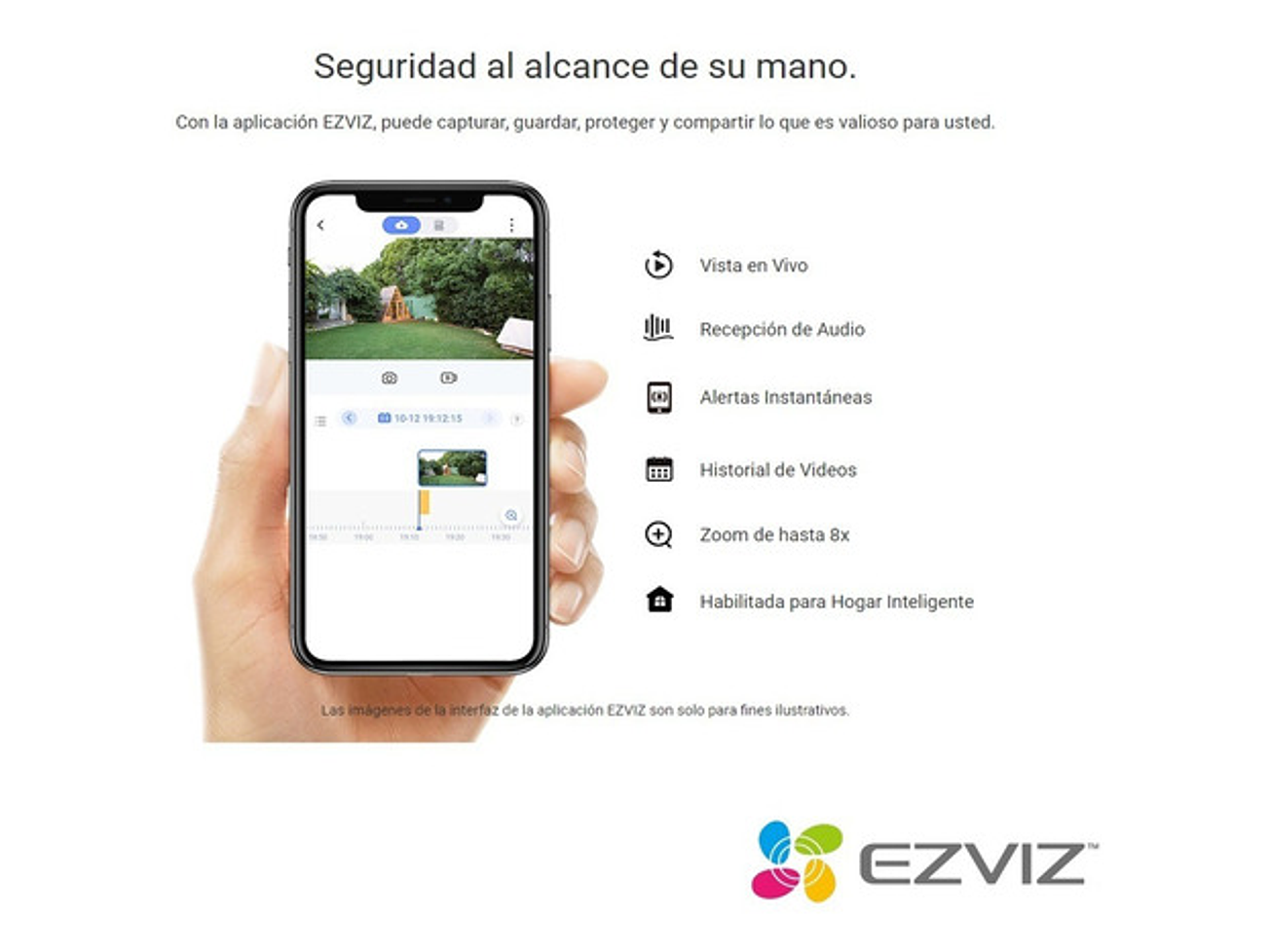 Camara Ip Ptz Ezviz C8pf 360º 2mp Doble Lente Audio Ai Ir30m 5