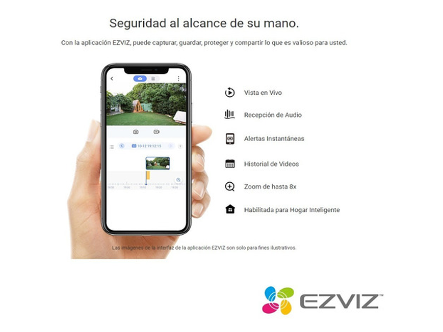 Camara Ip Ptz Ezviz C8pf 360º 2mp Doble Lente Audio Ai Ir30m 5