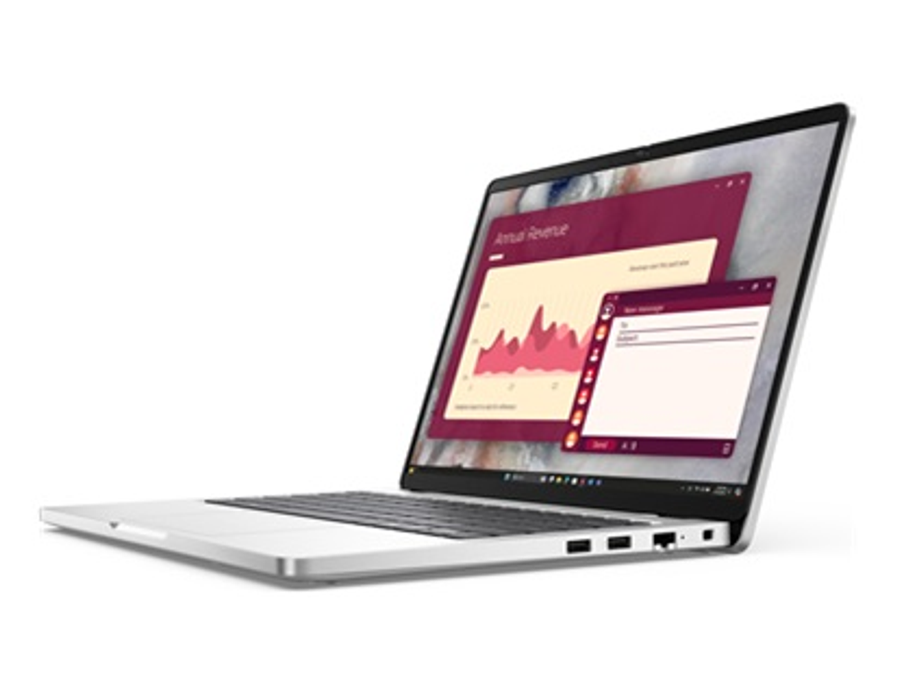  DELL PRO 14 FHD+ Ultra 7 255U 32GB 1TB SSD W11Pro W3Y Silver ( con transferencia $ 1.196.640.- iva incluido )  1