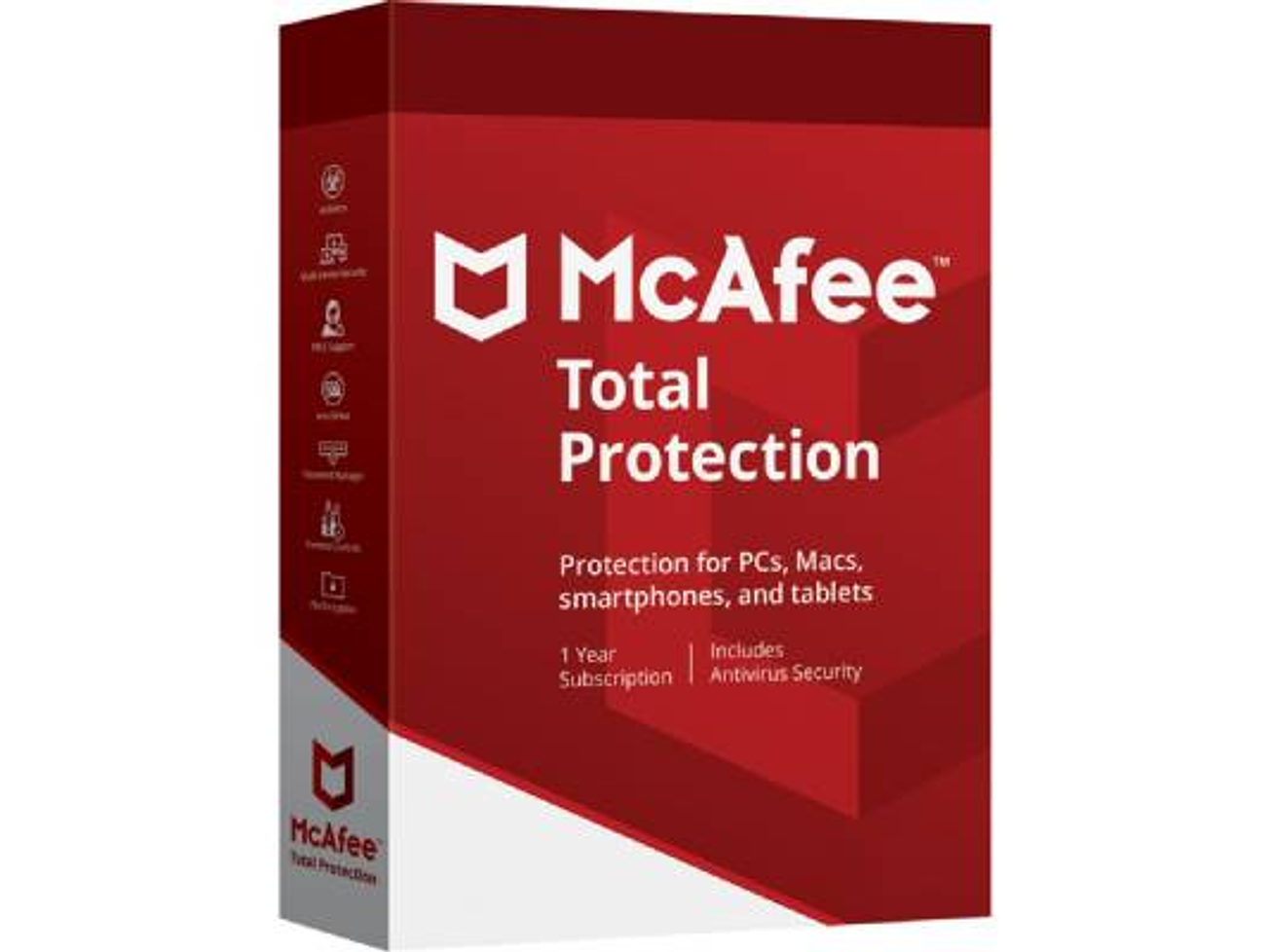 Mcafee licencia Total Protection 10 Dispositivos- 1 year 1