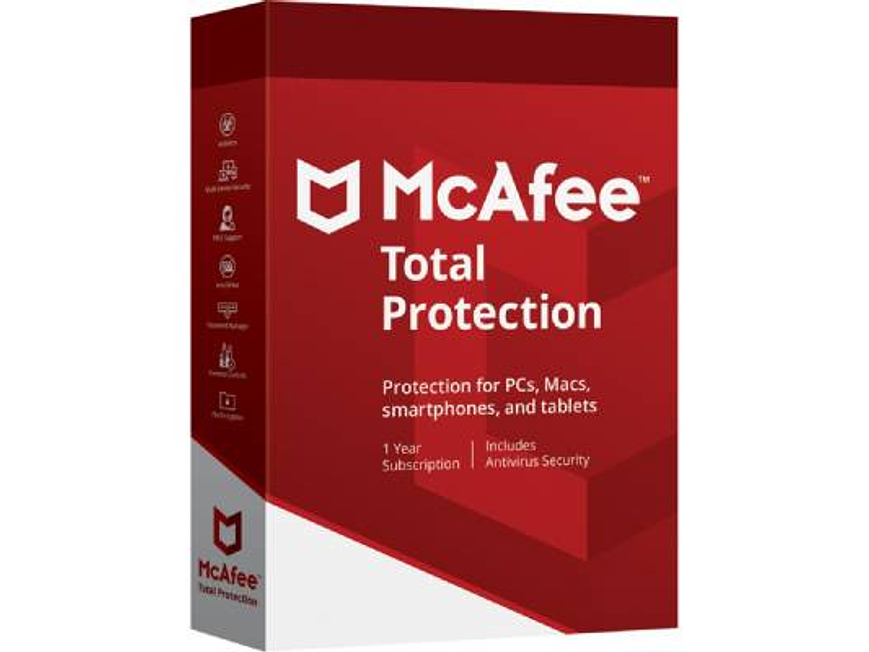 Mcafee licencia Total Protection 10 Dispositivos- 1 year 1
