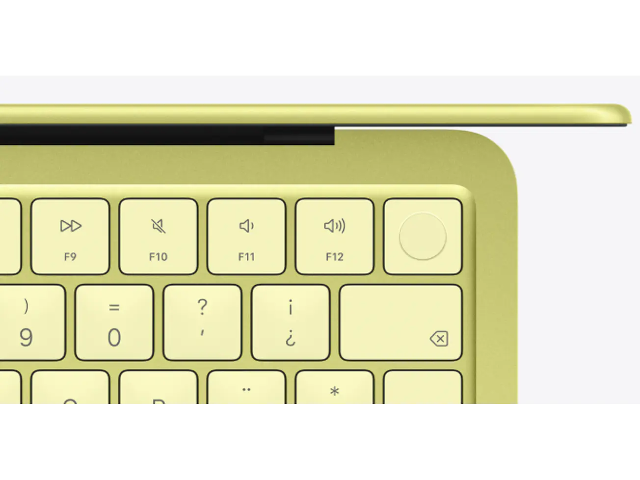MacBook Neo 13' Amarillo cítrico 3