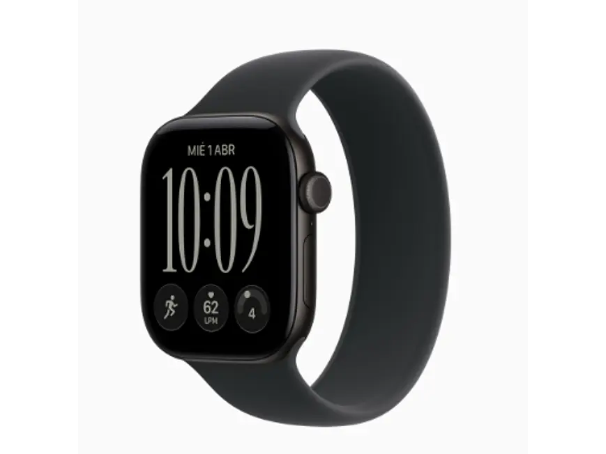 Apple Watch Series 12 GPS + Cellular 42mm, correa de goma 1
