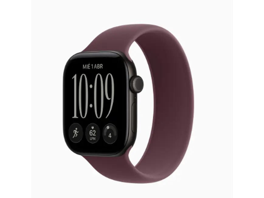 Apple Watch Series 12 GPS + Cellular 42mm, correa de goma 5