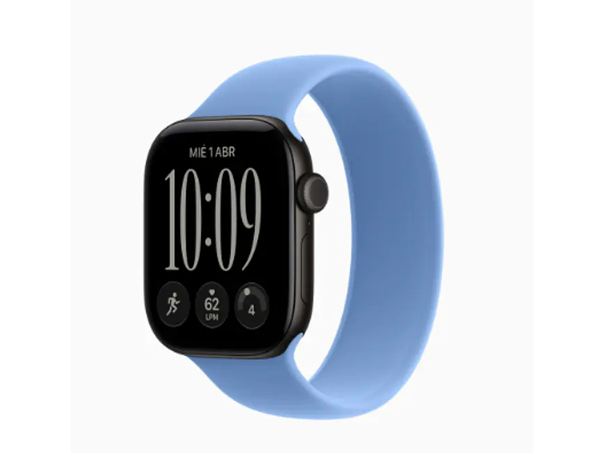 Apple Watch Series 12 GPS + Cellular 42mm, correa de goma 2