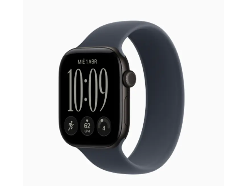 Apple Watch Series 12 GPS + Cellular 42mm, correa de goma 3