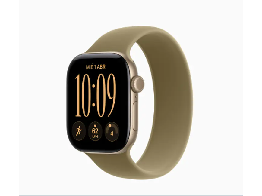 Apple Watch Series 12 GPS + Cellular 42mm, correa de goma 16