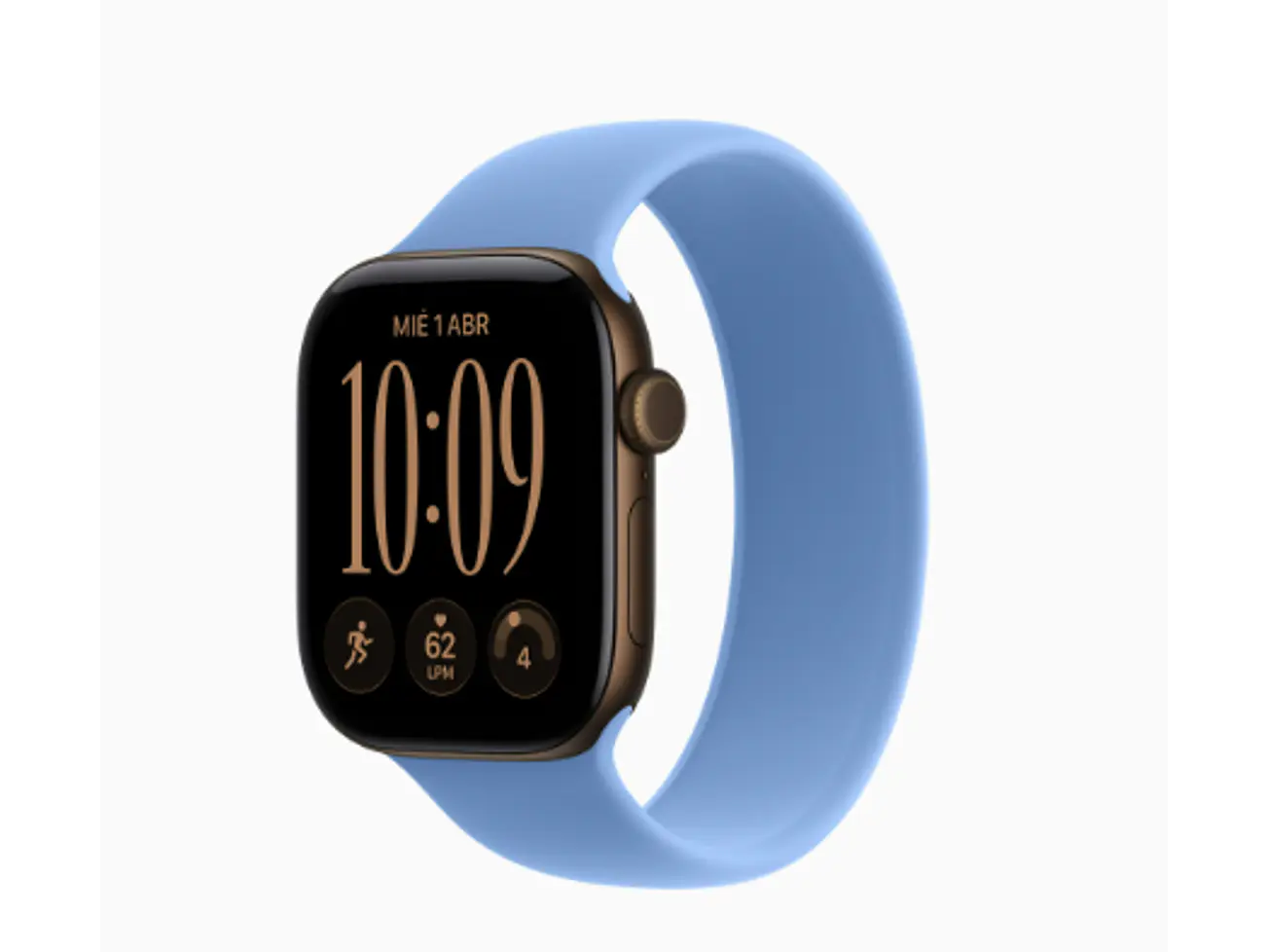 Apple Watch Series 12 GPS + Cellular 42mm, correa de goma 18