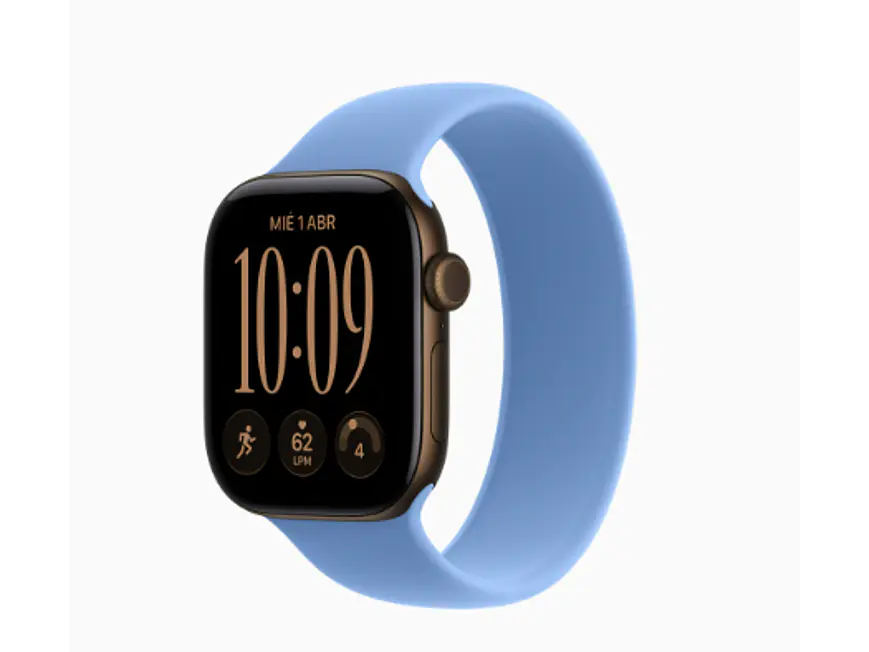Apple Watch Series 12 GPS + Cellular 42mm, correa de goma 18