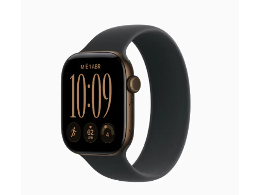 Apple Watch Series 12 GPS + Cellular 42mm, correa de goma 19