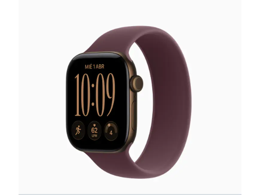Apple Watch Series 12 GPS + Cellular 42mm, correa de goma 21