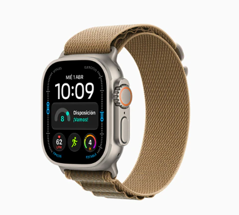 Apple Watch Ultra 4 GPS + Cellular • Caja de titanio negro de 49 mm 
