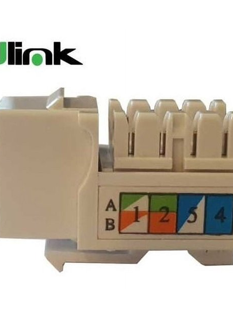 Modulo rj45 Cat6- hembra 1