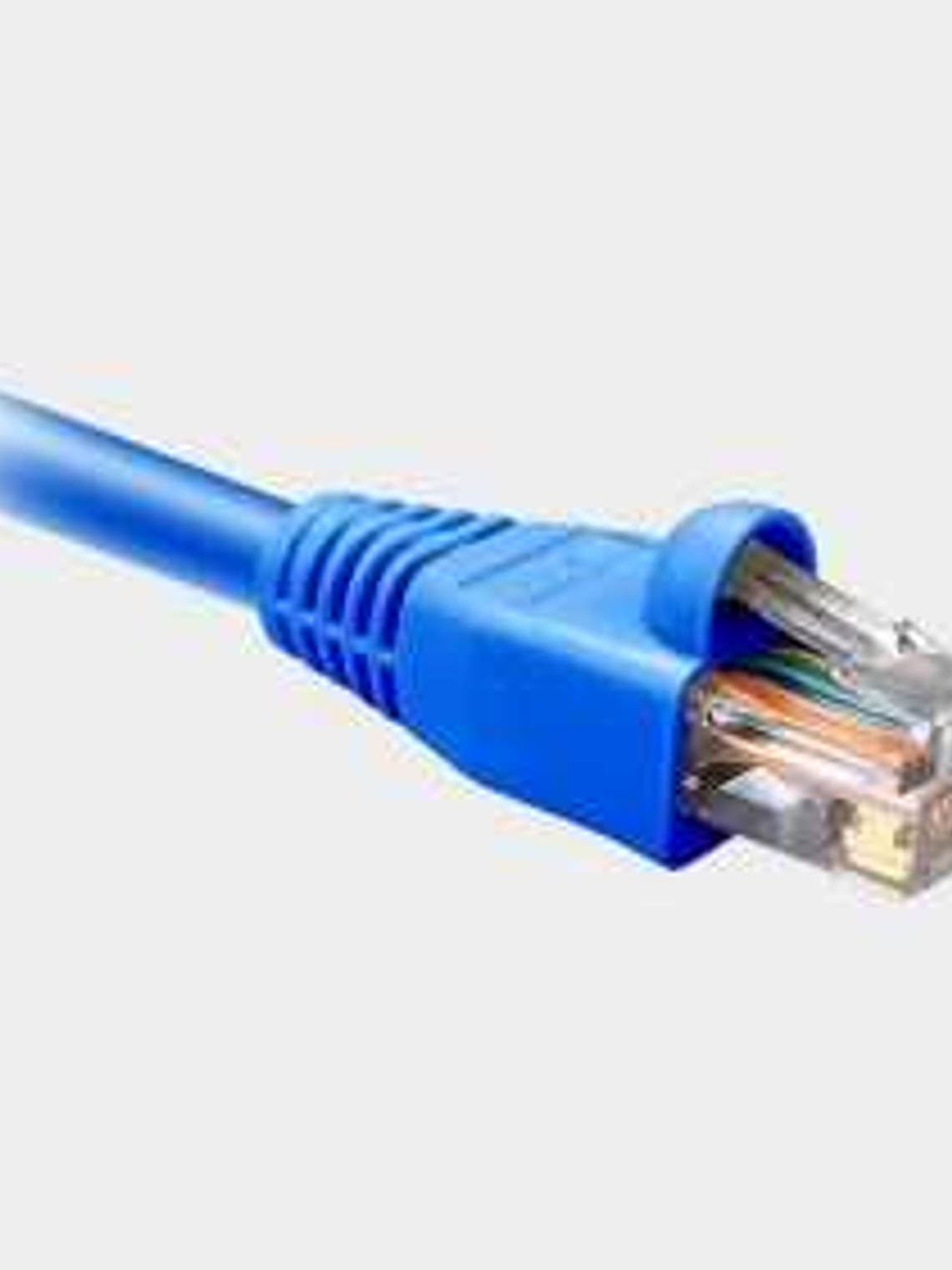 Patch Cord Cat6 0.5 mts Azul Cable de Red Ulink 1