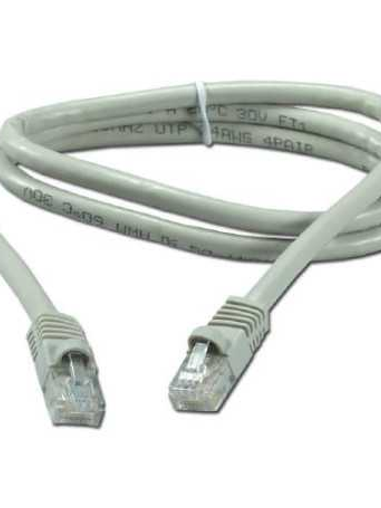 Patch cord Cat6 - 1 mts gris 1