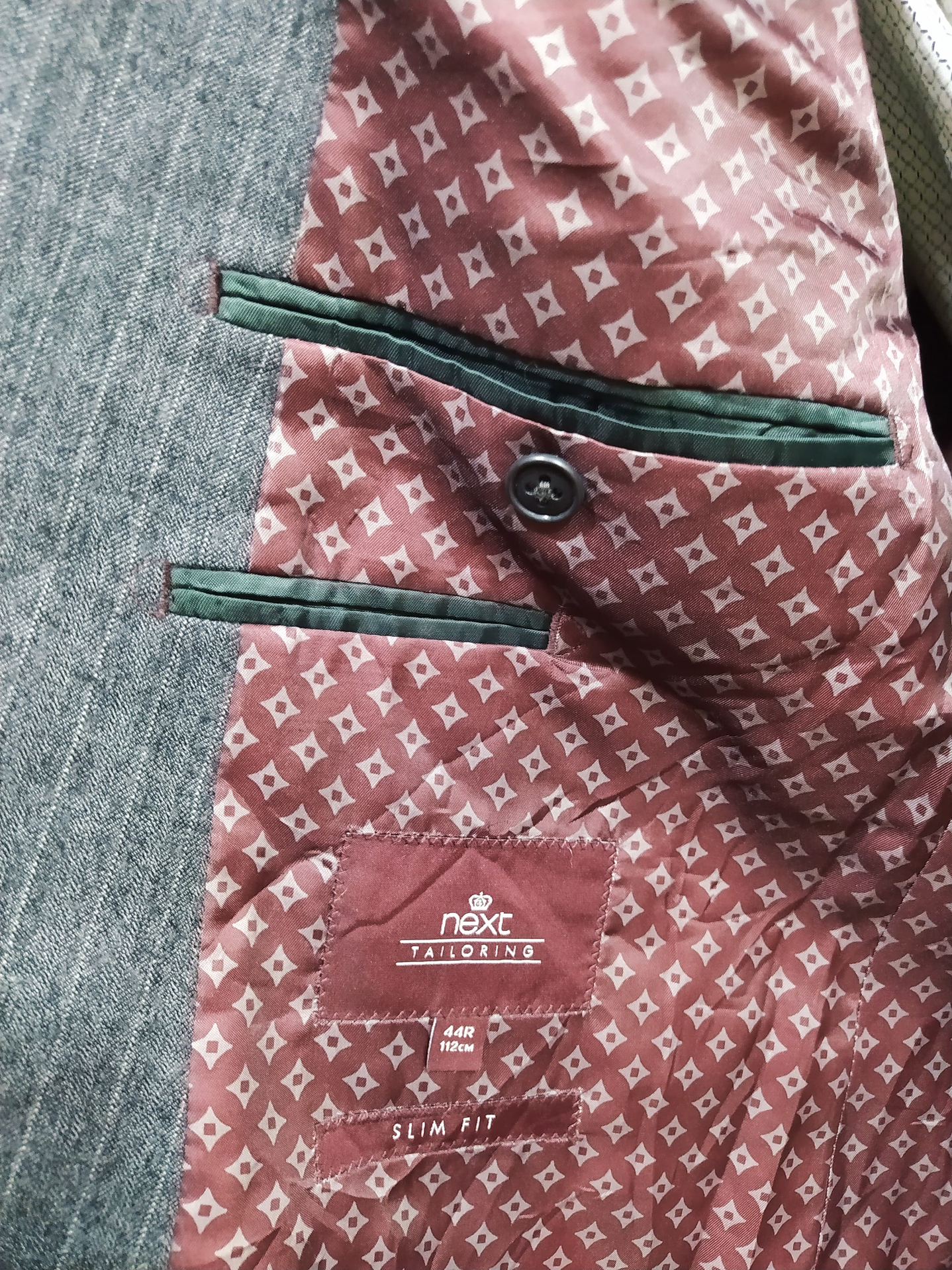 Chaqueta NEXT Blazer slim fit TALLA M  B29 8