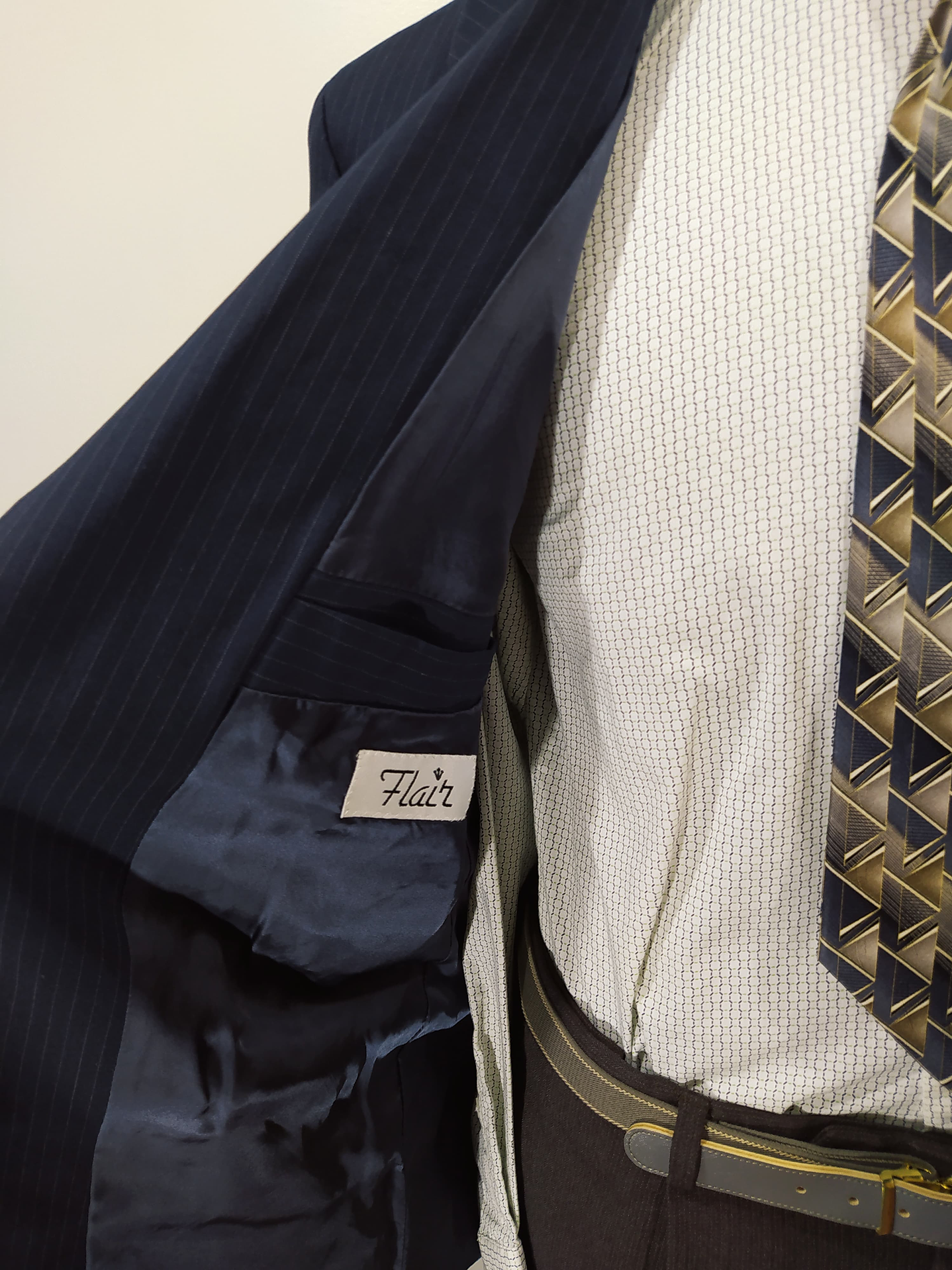 Chaqueta hombre pura lana veston TALLA LXL B156 6