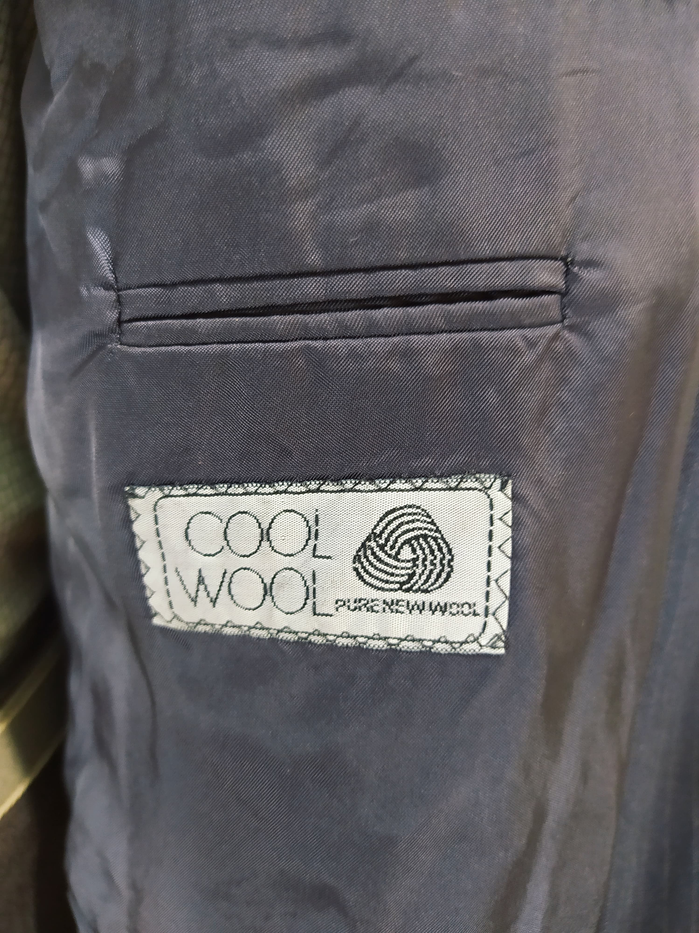 Chaqueta hombre pura lana veston TALLA LXL B156 10