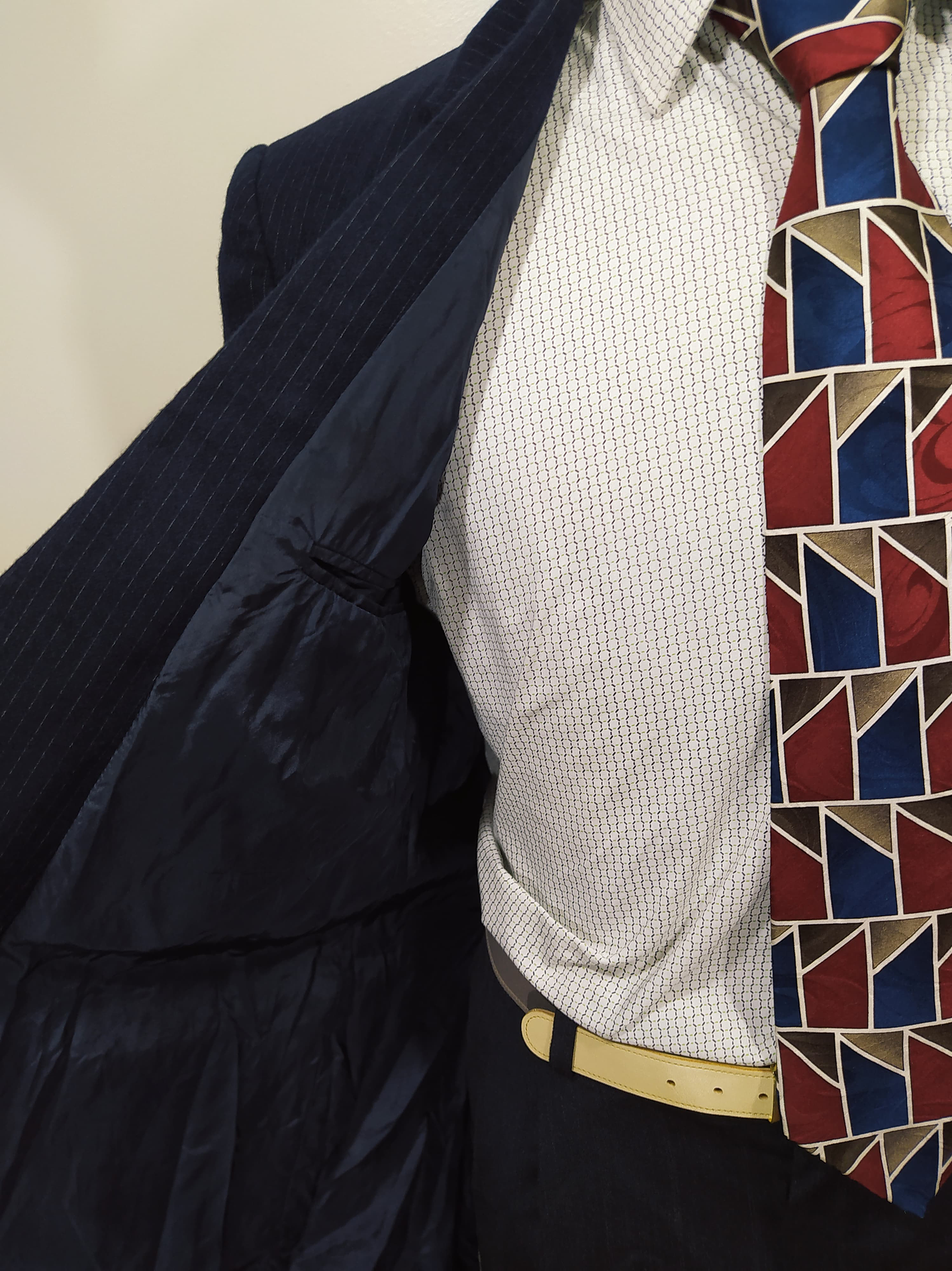  Chaqueta hombre blazer Lana virgen Talla M. B107 7