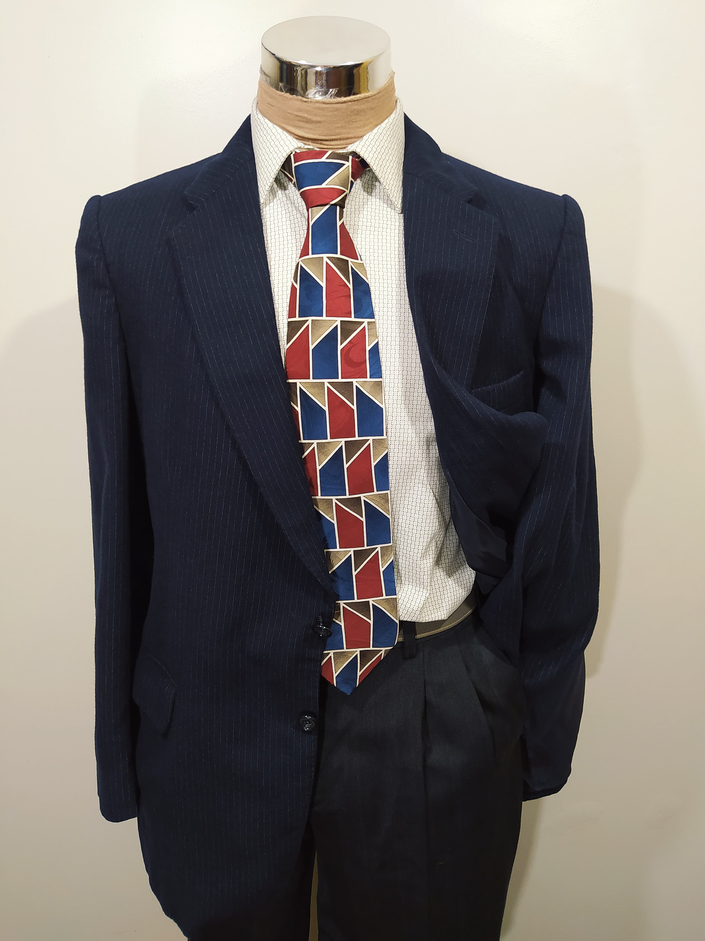  Chaqueta hombre blazer Lana virgen Talla M. B107 8