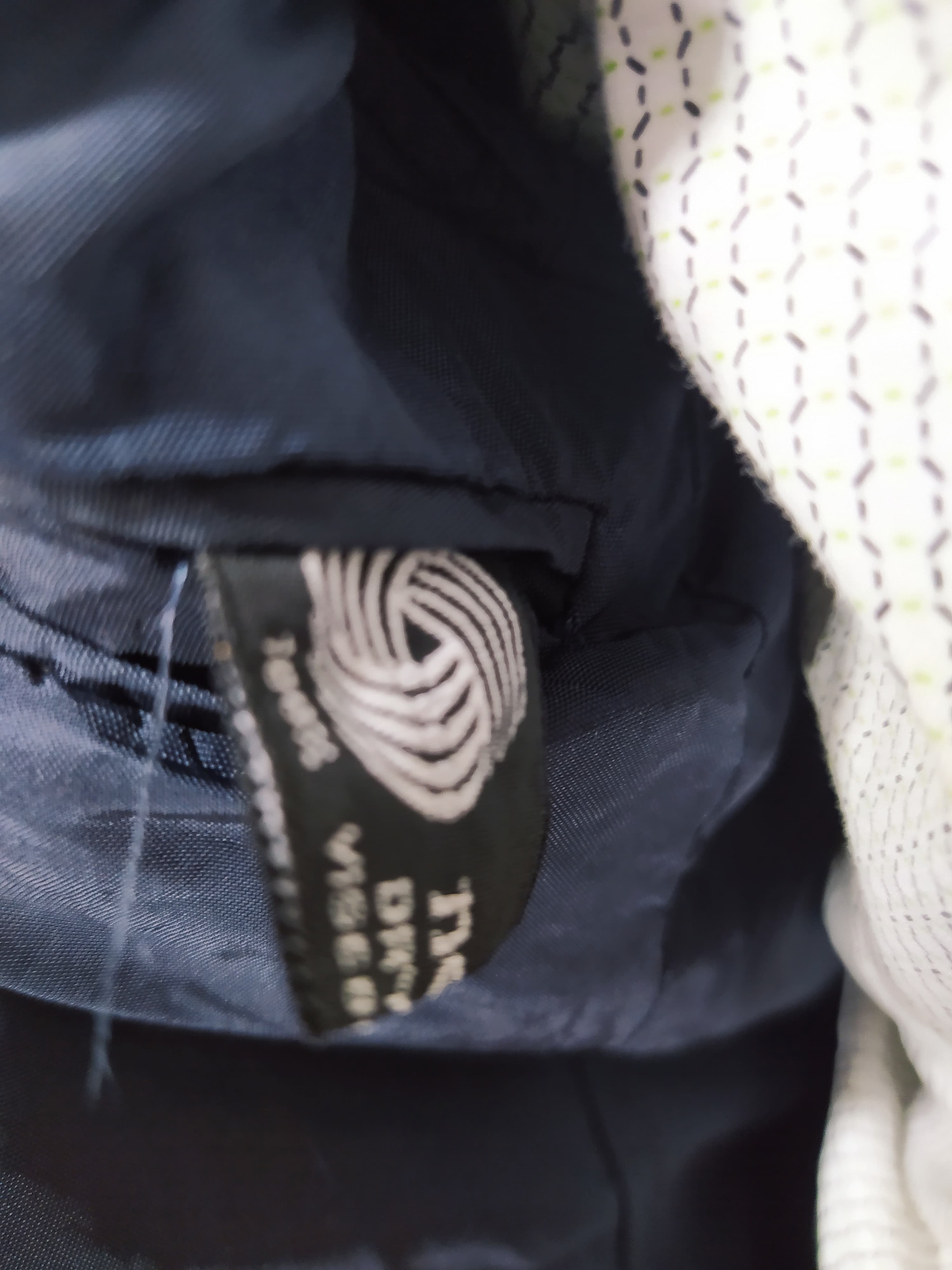  Chaqueta hombre blazer Lana virgen Talla M. B107 9