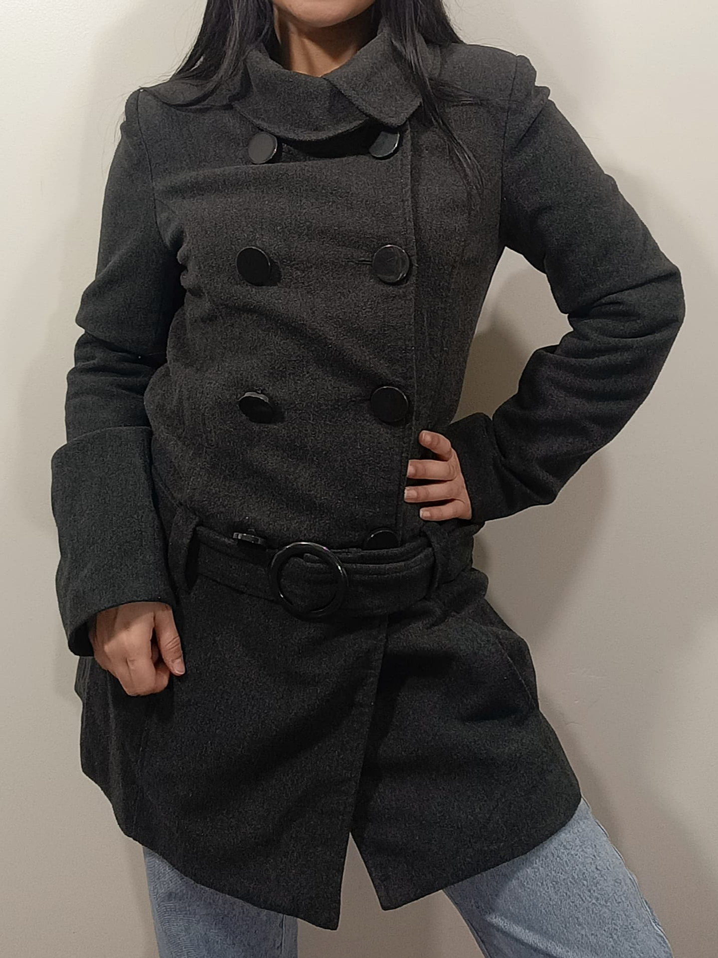 Abrigo lana mujer TALLA S AM38 3