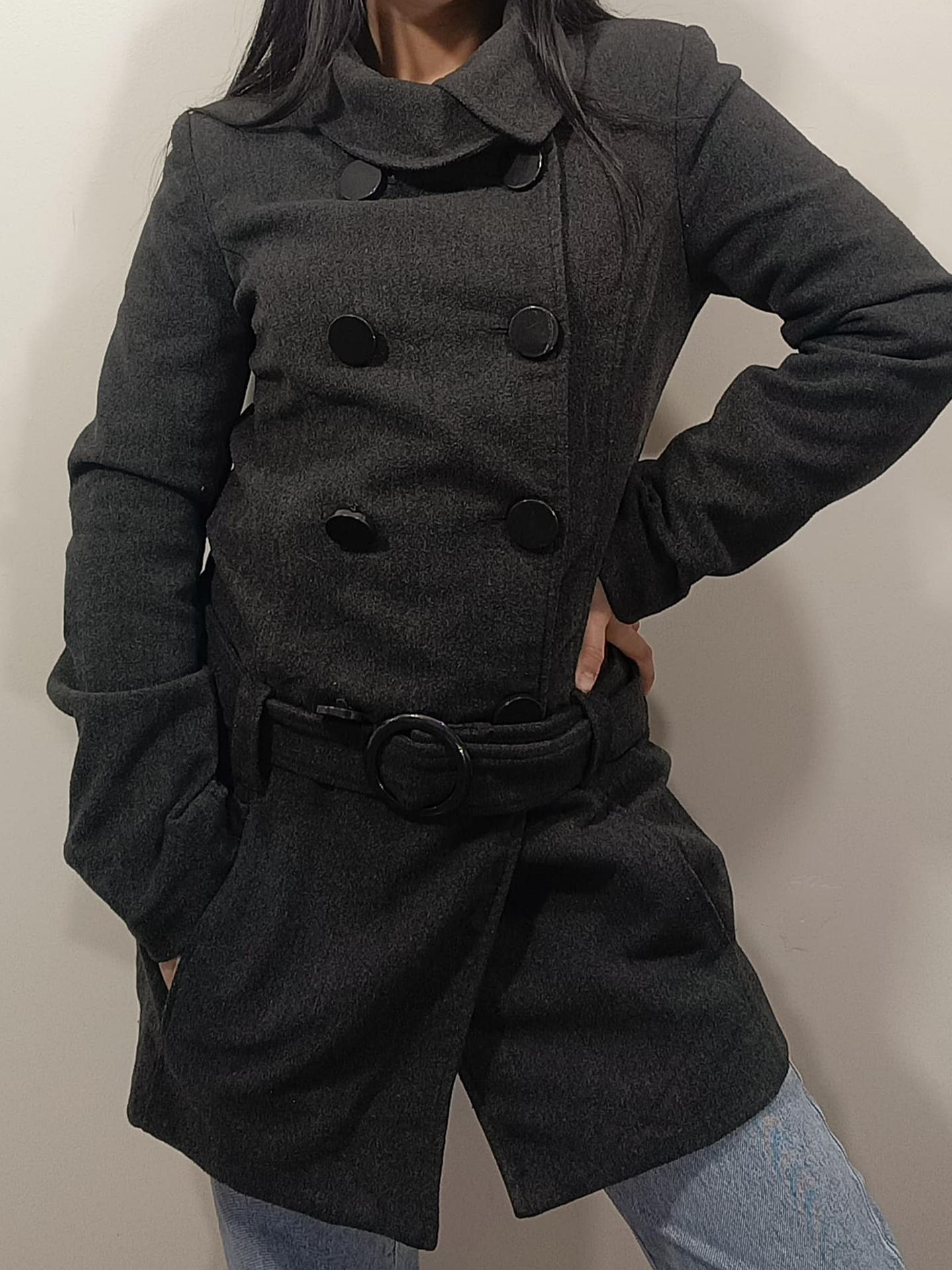 Abrigo lana mujer TALLA S AM38 1