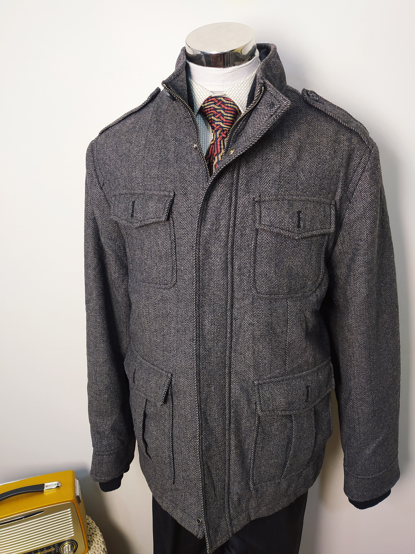 Chaqueta lana hombre MERONA TALLA XL A313 1