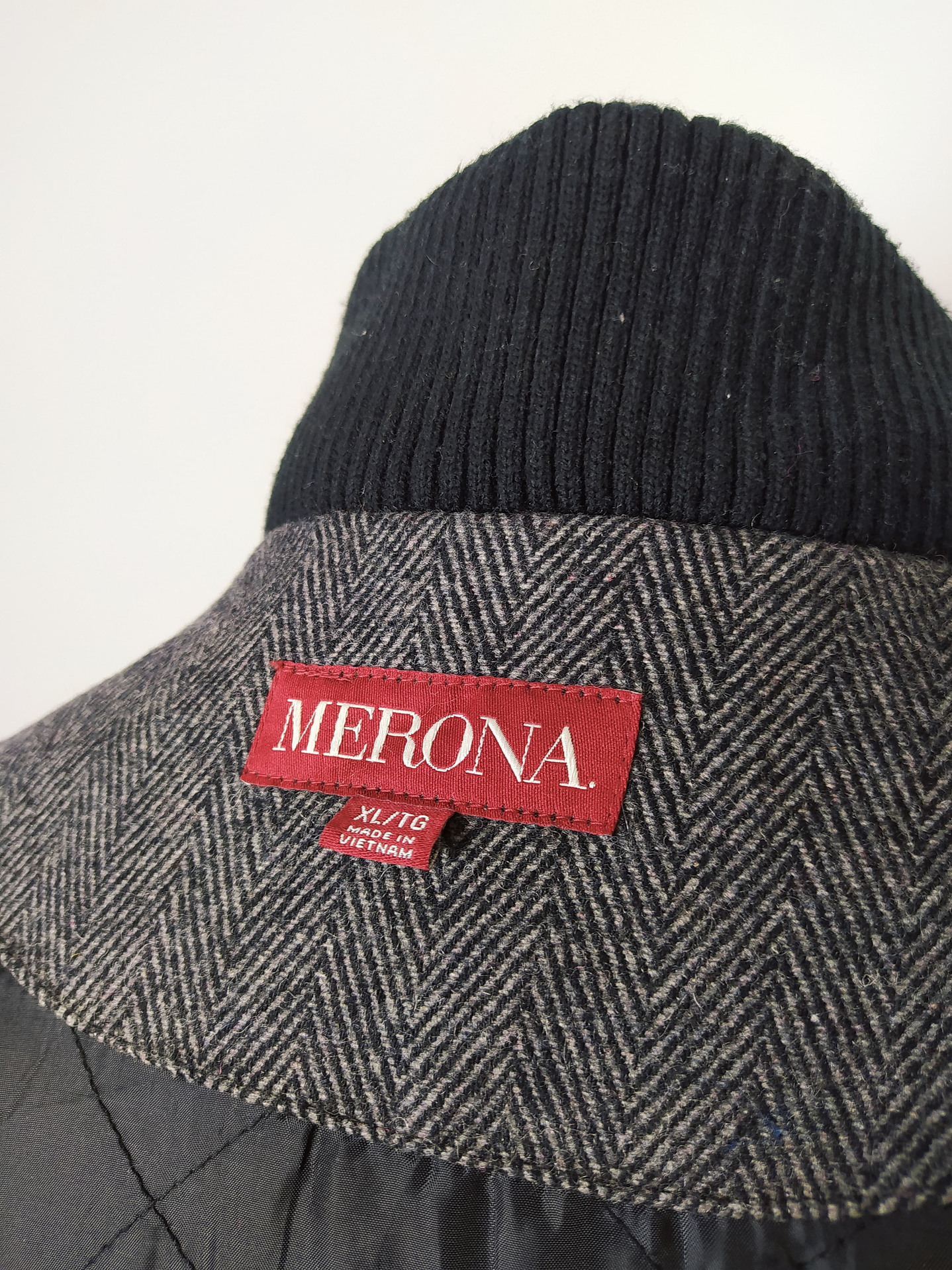 Chaqueta lana hombre MERONA TALLA XL A313 5