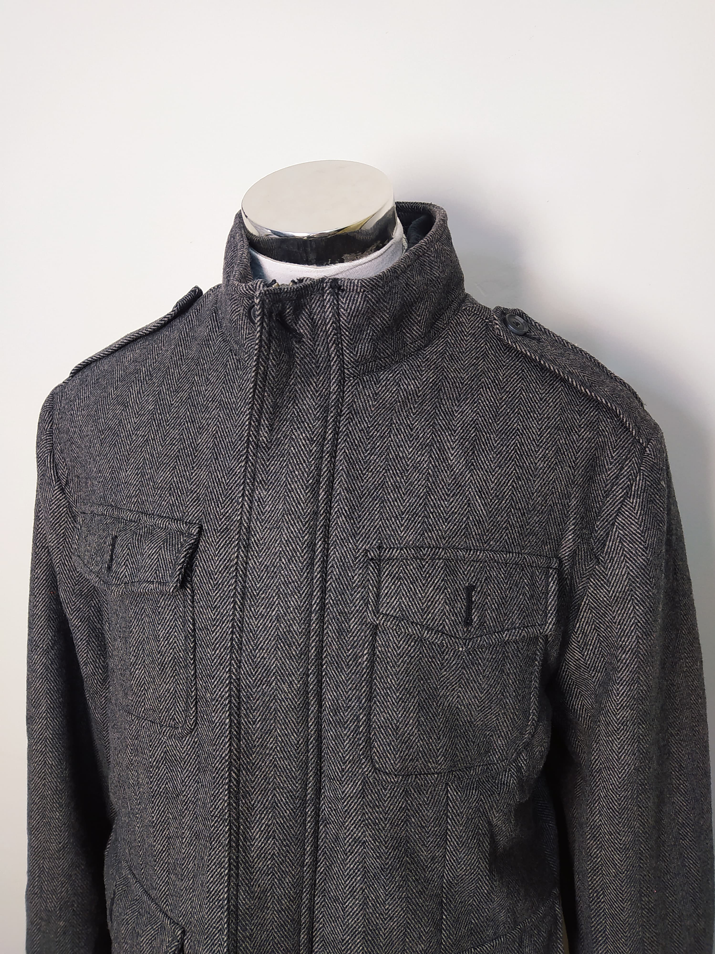 Chaqueta lana hombre MERONA TALLA XL A313 6