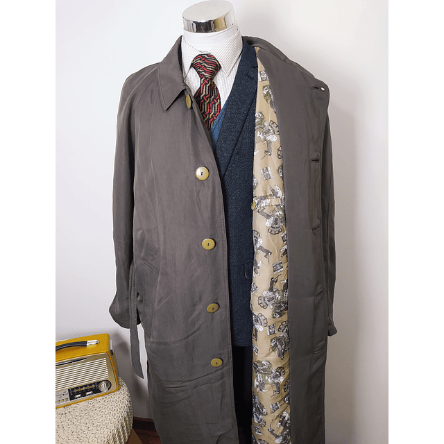 Talla XL 52. Trench gris A410