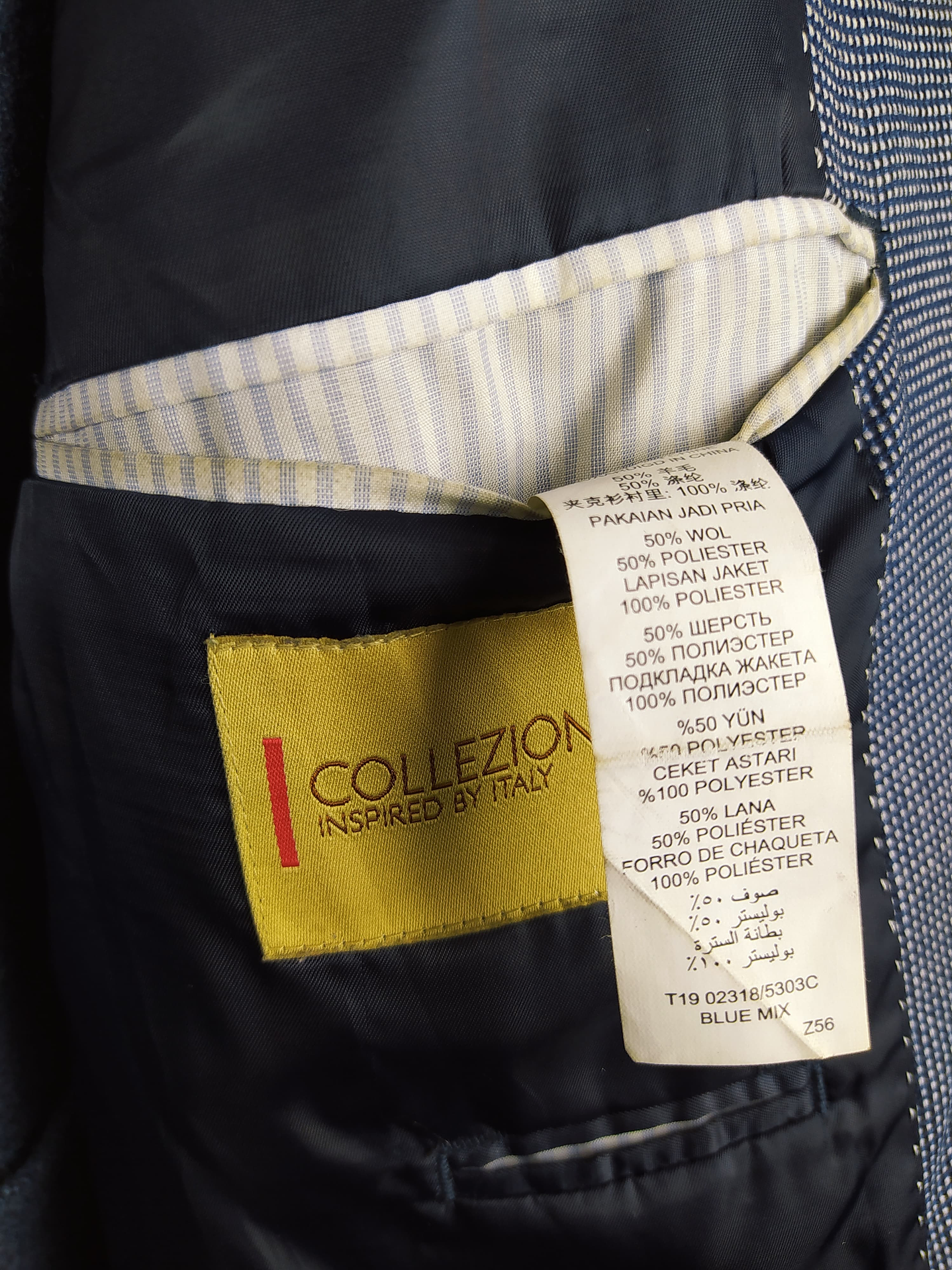 Chaqueta Colezione Inspired By Italy veston TALLA L. B271 4