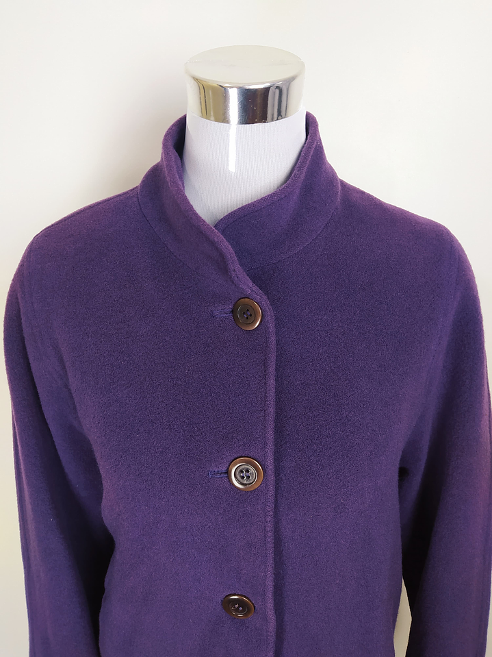 Talla ML. Burberry Abrigo de lana Mujer 5