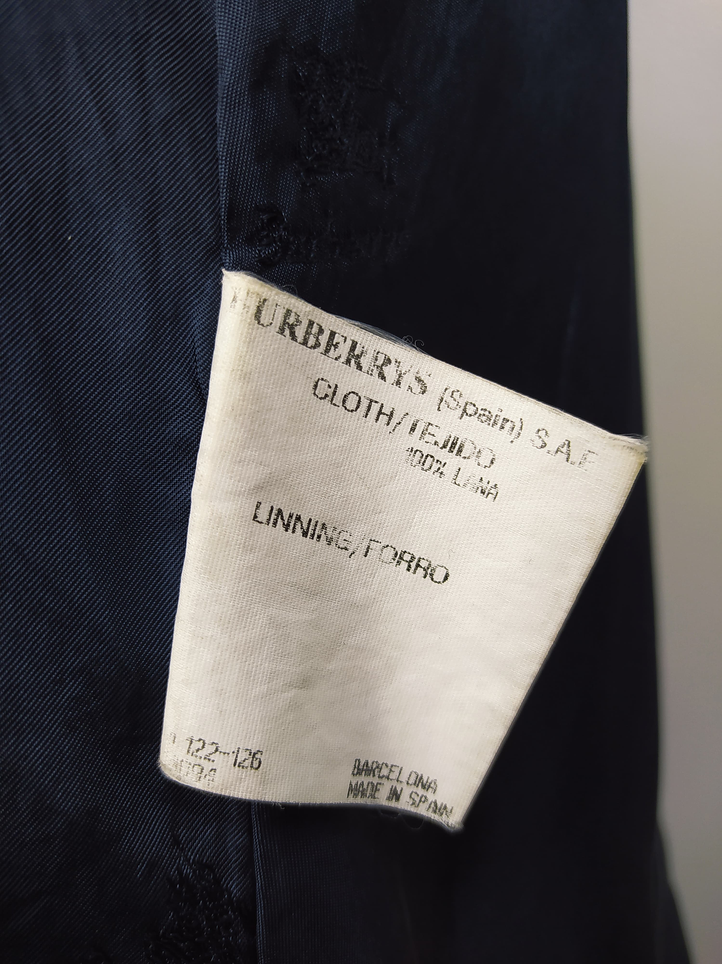 Talla ML. Burberry Abrigo de lana Mujer 11