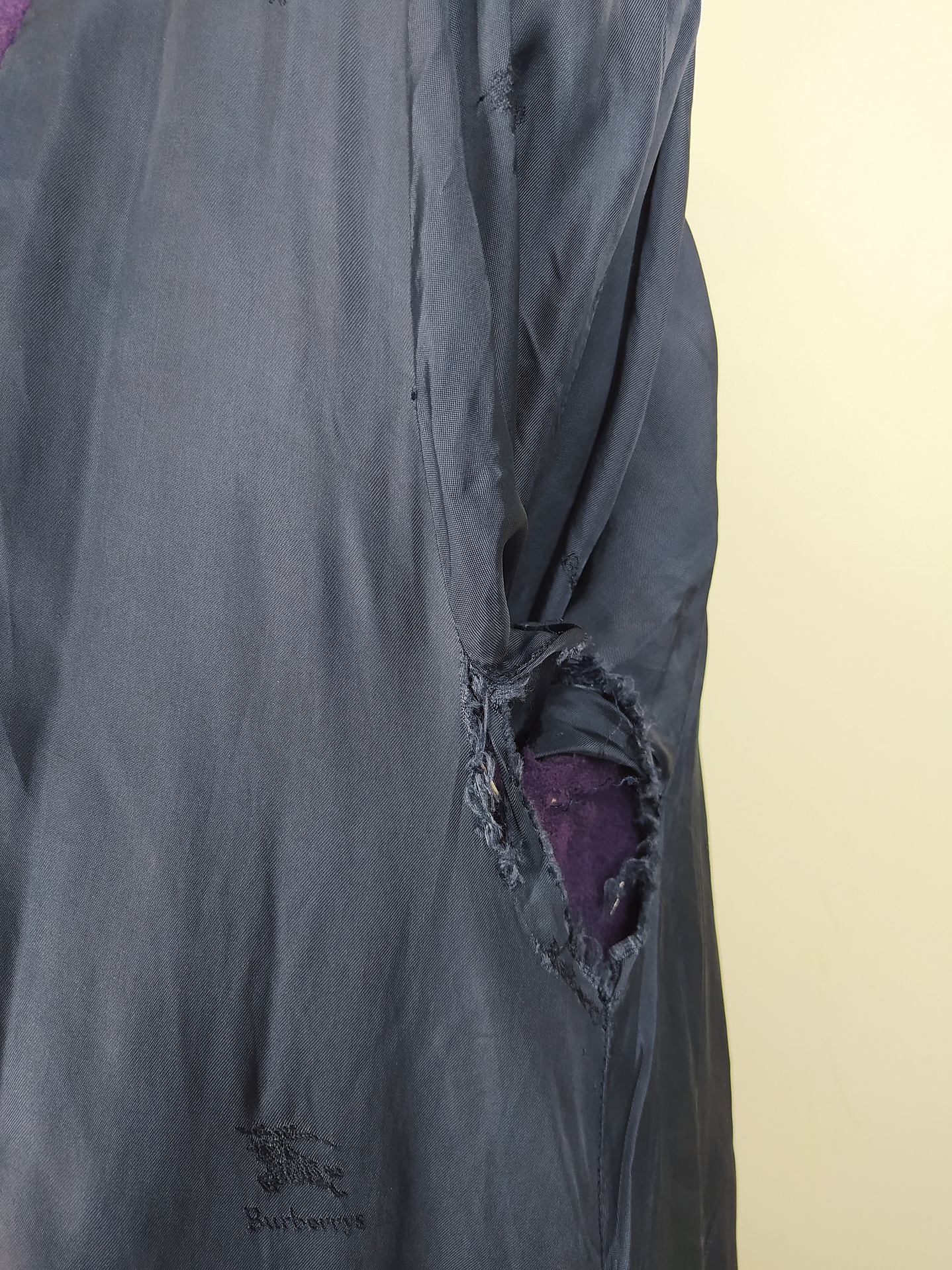 Talla ML. Burberry Abrigo de lana Mujer 12