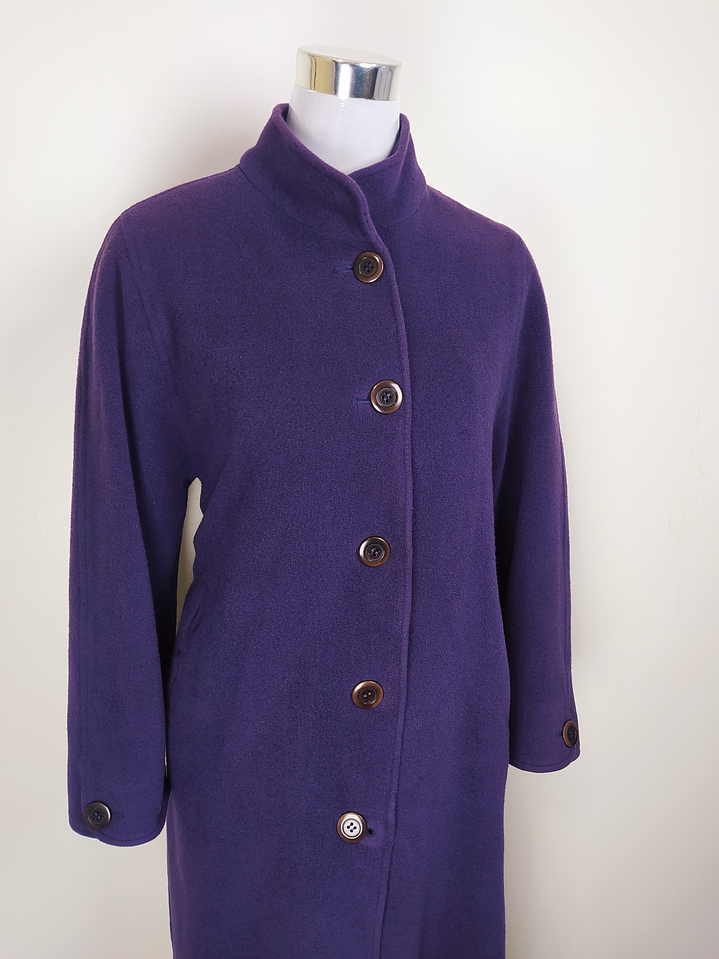 Talla ML. Burberry Abrigo de lana Mujer 13