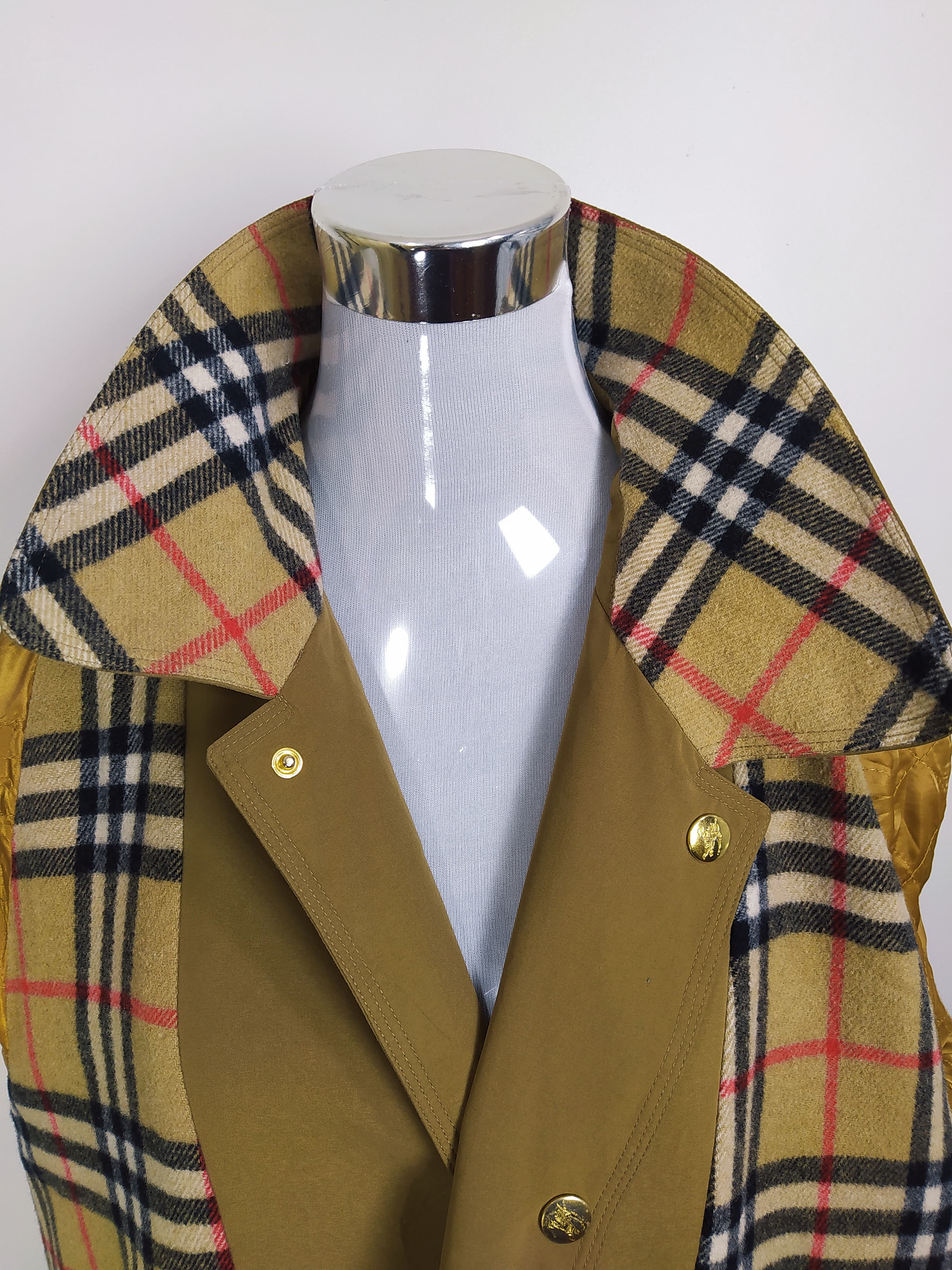 Burberry Trench Coat Mujer Talla LXL 11